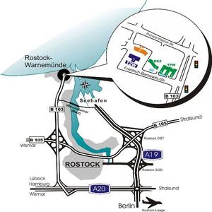 Anfahrtsbeschreibung Technologiepark Warnemünde